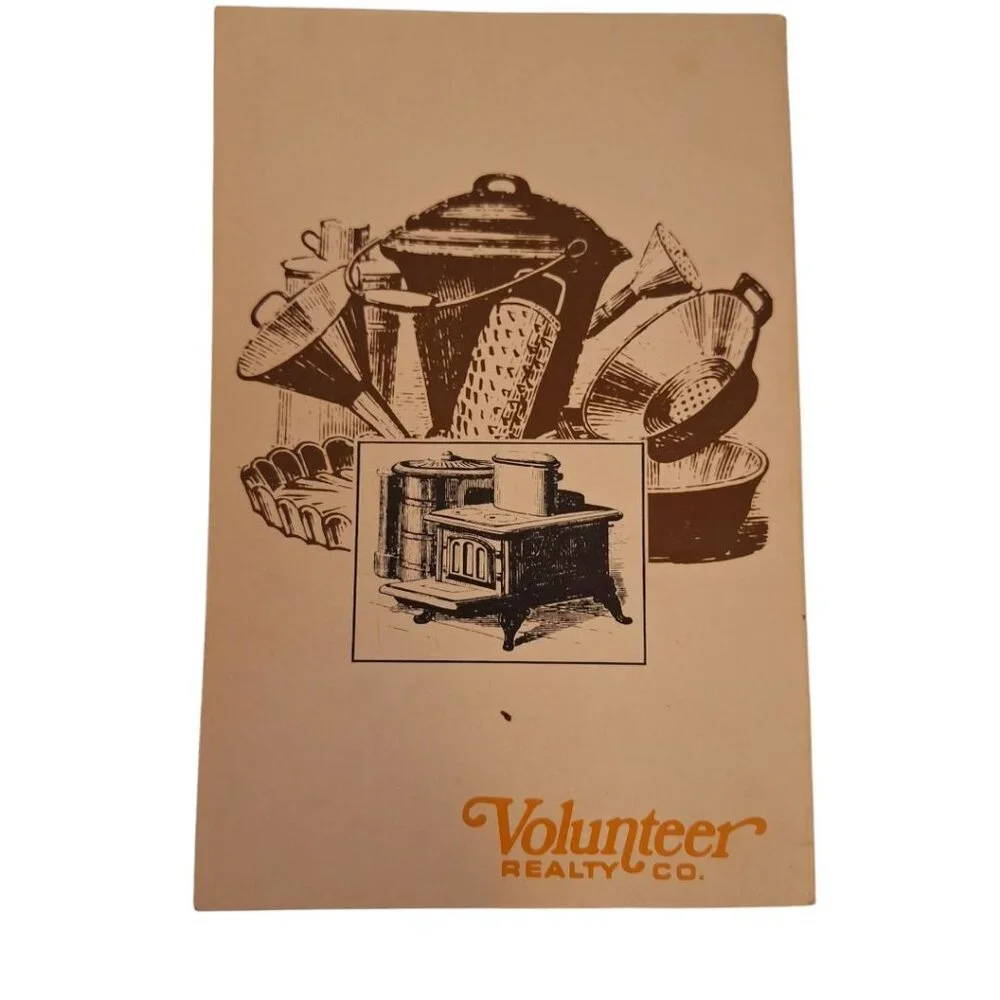 Volunteer Realty Co Cookbook Tennessee Nashville Rosalynn‎ Carter 1970s Recipes